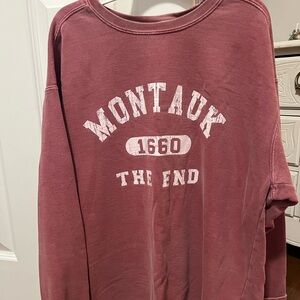 Comfort colors red crewneck vintage sweatshirt size L